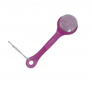 Pink bath brush