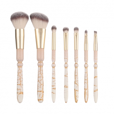 Marble Vegan make up brush PK7