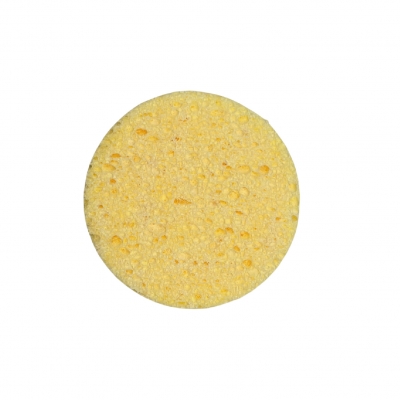 Round facial sponge make up remover