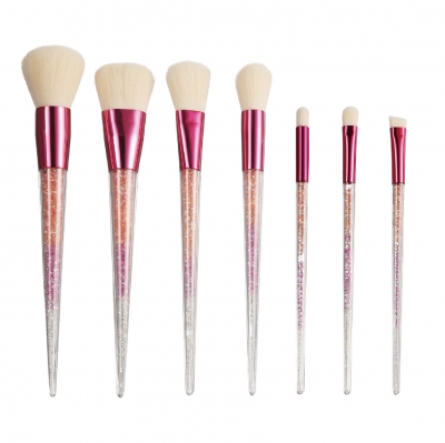 Glitter Handle Makeup Brush Sets PK7