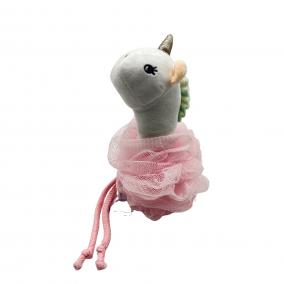 Unicorn design bath sponge