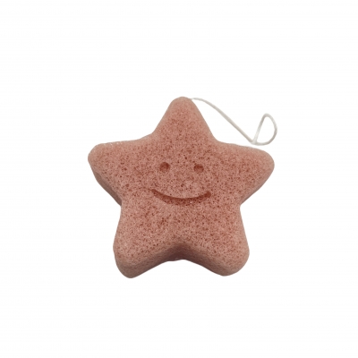 Starfish shape konjak sponge