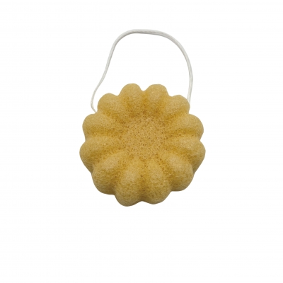 Pumpkin shape konjak sponge