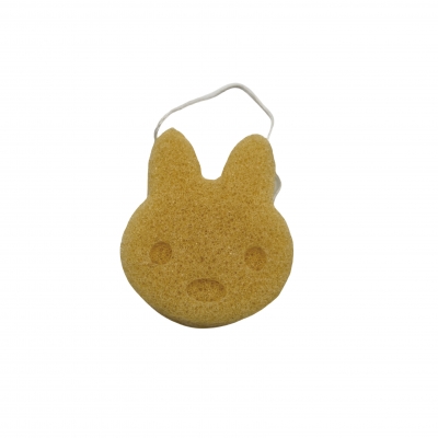 Rabbit shape konjak sponge