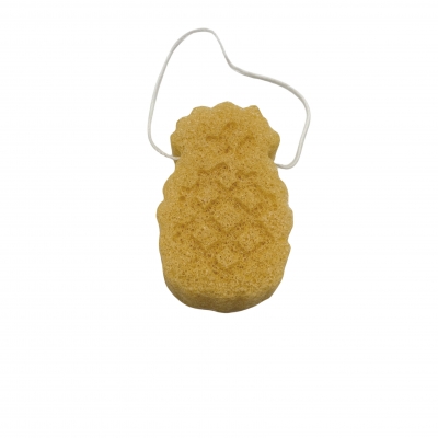 Pineapple shape konjak sponge