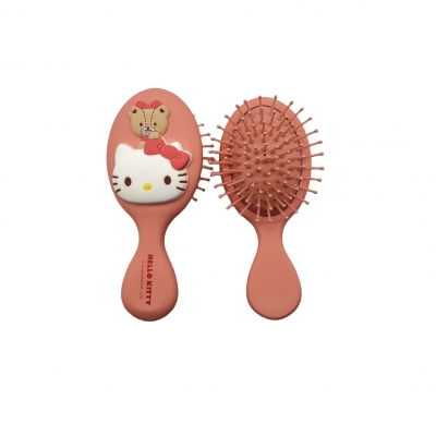 Catoon print children hair brush