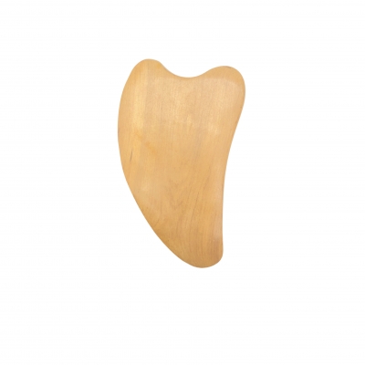 Bull horn shaped scraping board