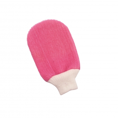 High quality household natural trendy exfoliating cleaning mud removal bathing and scrubbing gloves