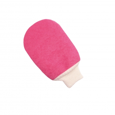 High quality household natural trendy exfoliating cleaning mud removal bathing and scrubbing gloves