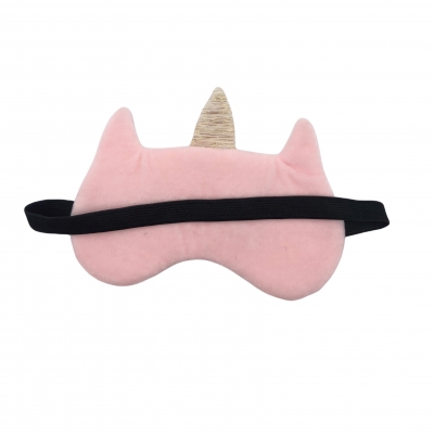 Unicorn shaped eye mask