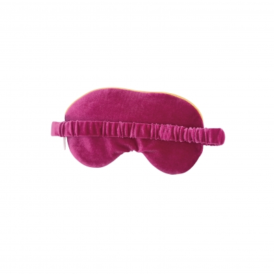 Silk eye mask with star lettering