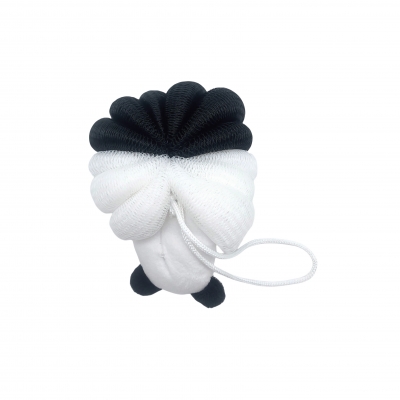 Panda shaped bath ball