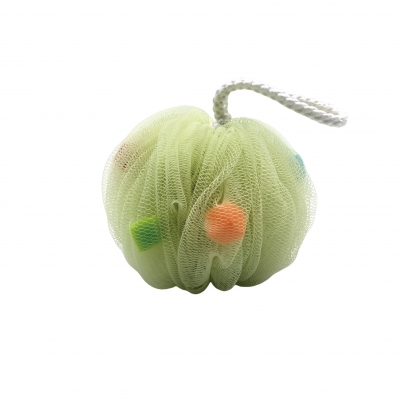 Colorful sponge bath ball