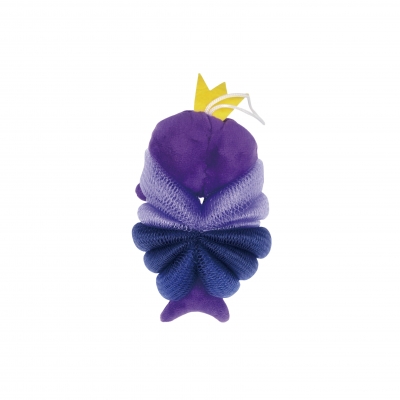 Cartoon Purple Mermaid Design Bath Ball