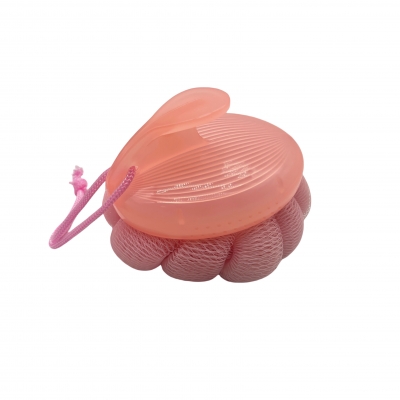 Bath mesh exfoliator
