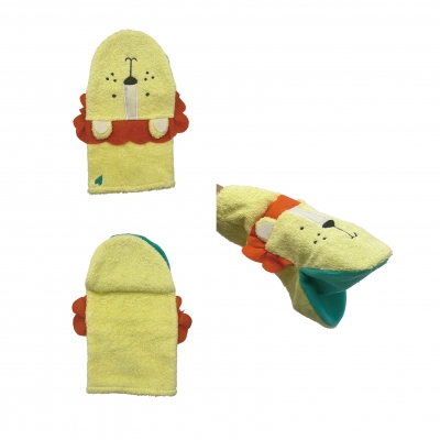 Lion Bathing gloves