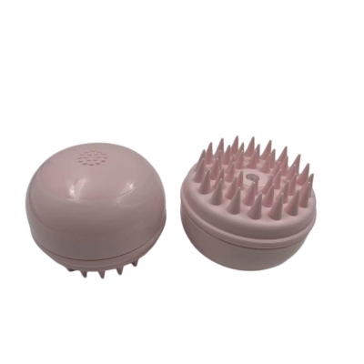 Scalp massager withshampoo dispenser