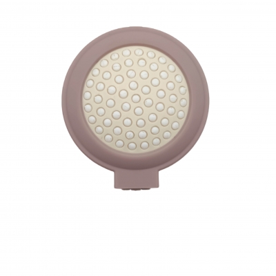 Cartoon folding mirror hairbrush